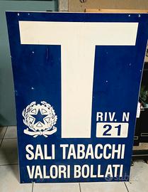 Insegna Tabacchi valori bollati