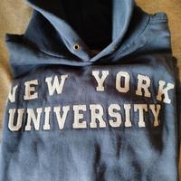 FELPA CON CAPPUCCIO NEWYORK UNIVERSITY XL