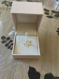 Anello solitario Stroili oro  e diamante NUOVO