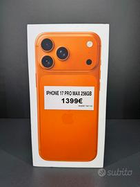 IPHONE 17 PRO MAX 256gb NUOVO COSMIC ORANGE PROMO