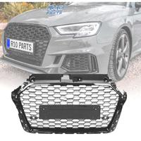 GRIGLIA PER AUDI A3 8V 17-19 LOOK RS3 NERO LUCIDO