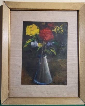 Olio su tavola di Enrico Bardazzi.