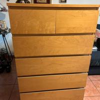 Cassettiera Malm Ikea.