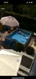 Piscina laghetto 4x2