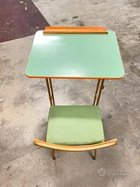 Banco scuola vintage per  bambini