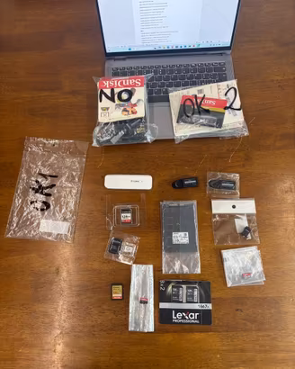 Lotto 29 pezzi SanDisk Lexar Kingston