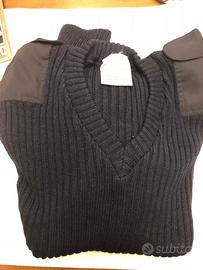 Maglione lana marina inglese