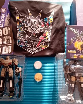 transformers megatron Roadhog 2monete t-shirt L