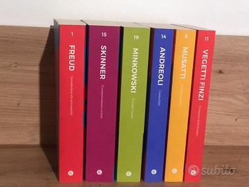 Lotto 6 Libri Biblioteca di Psicologia Freud