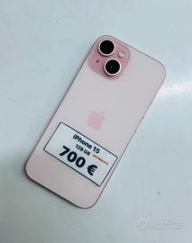 IPHONE 15 128GB IN GARANZIA FINO A FEBBRAIO 2026