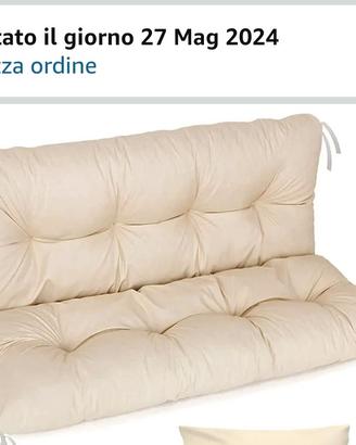 CUSCINO PANCA PER GIARDINO 