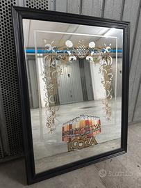 Specchio vintage pubblicitario succhi Looza Pepsi