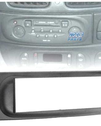 CORNICE NERA RADIO 1-DIN PER RENAULT MEGANE I SCEN