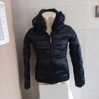 "puerco espin" piumino donna women fur down tg. S