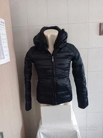 "puerco espin" piumino donna women fur down tg. S