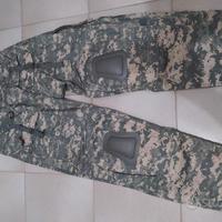 Pantaloni ACU con ginocchiere nuovi tg.M