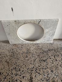 Base lavabo e specchio per bagno
