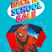 Maglietta maniche lunghe Spiderman TG 8 