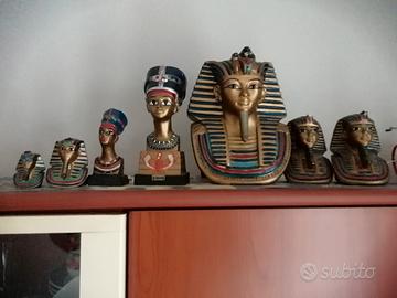 teste Tutankamon e Nefertiti