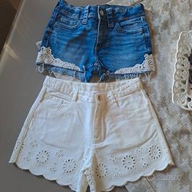 set pantaloncini 