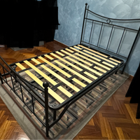 Struttura letto ferro battuto