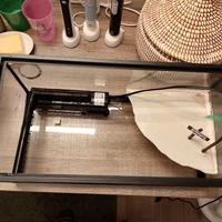 acquario per tartarughe o pesci con motorino 