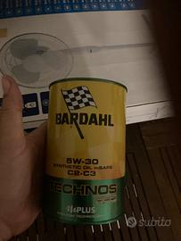 Cinque lattine olio Maca bardall