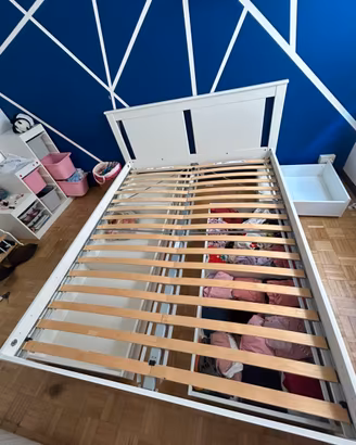 Letto matrimoniale contenitore