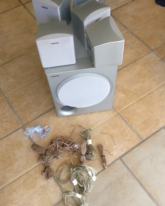 5.1 Sony,casse, subwoofer,satelliti,home theatre 