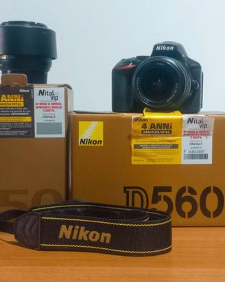 Nikon D5600 + Accessori