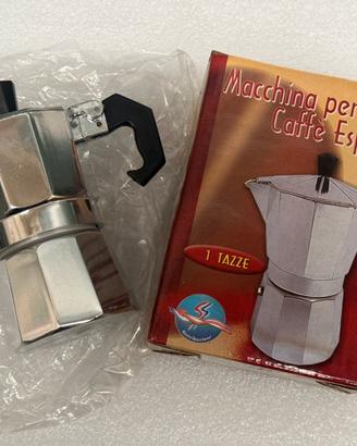 Caffettiera Moka 1 Tazza Nuova Linea Coccinella