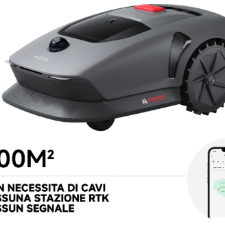 mova 600 robot Lidar taglio erba senza filo