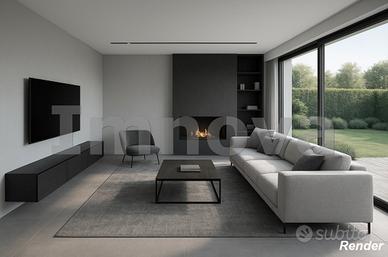 Nuovo tre locali con giardino