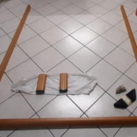 Giro letto in legno massello (senza Testata)