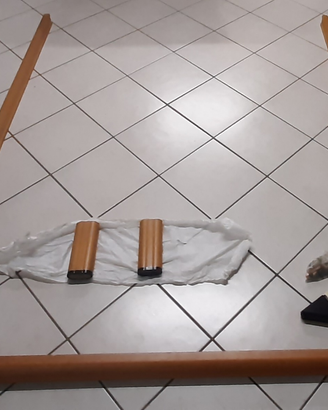 Giro letto in legno massello (senza Testata)