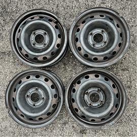 1 - CERCHIO IN LAMIERA PEUGEOT 5,5X14 4X108 ET34 C