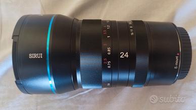 Sirui 24mm f/2.8 APS-C 1.33X Sony E-Mount