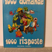 Libro vintage 1000 domande 1000 risposte ed. Picco