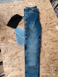 jeans donna per motociclisti