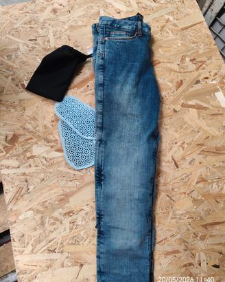 jeans donna per motociclisti