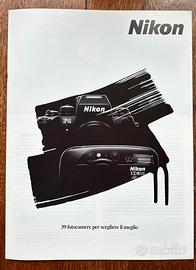 NIKON depliant 39 fotocamere e accessori