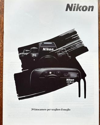 NIKON depliant 39 fotocamere e accessori