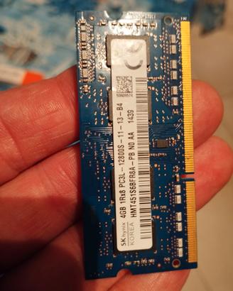 RAM per notebook PC3 e PC3L