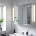 ENHET IKEA Mobile con specchio bagno 2 ante