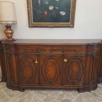 Mobile credenza + tavolo in noce massello