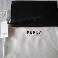 FURLA Camelia borsa pochette clutch Nero, pelle