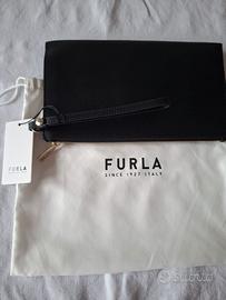 FURLA Camelia borsa pochette clutch Nero, pelle
