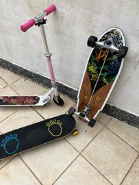 Monopattino e skate