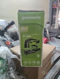 seghetto altednativo a batteria greenworks 
