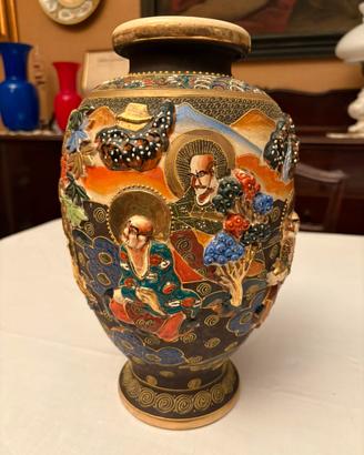 Vaso Giapponese Antico Stile SATSUMA